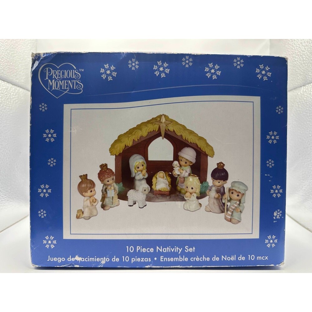 Precious Moments 10 Piece Nativity Set #792020